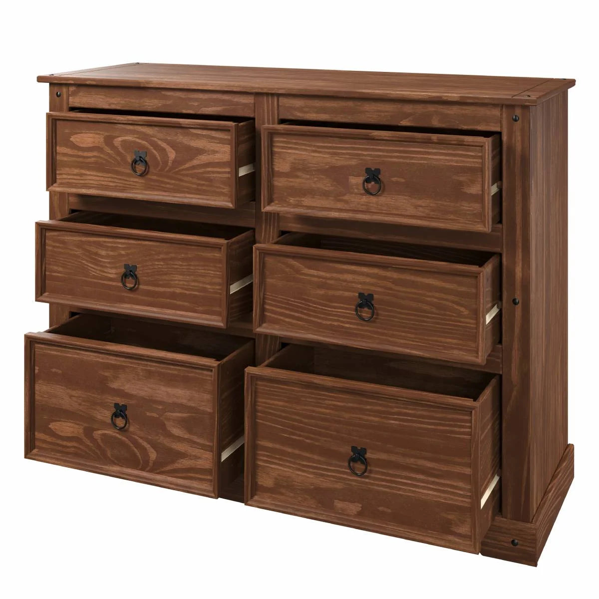 Wood Dresser 3+3 Drawers V92237
