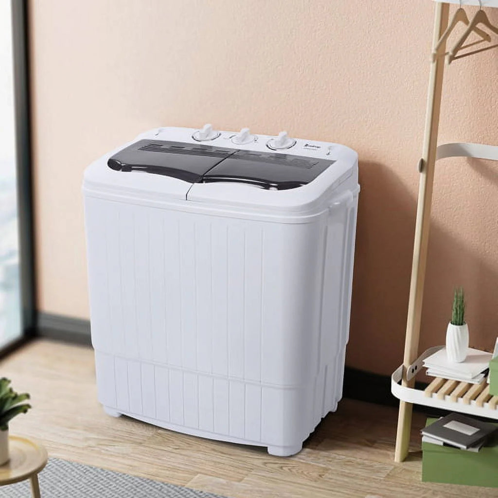 Portable 14.3lbs Washing Machine with Drain Pump B52199