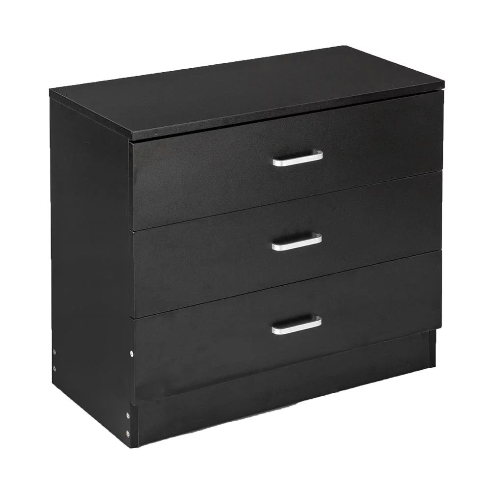 White 3 Drawer Dresser T733691
