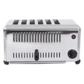 6 Slices Timing Electric Pop-Up Stainless Steel Toaster F117