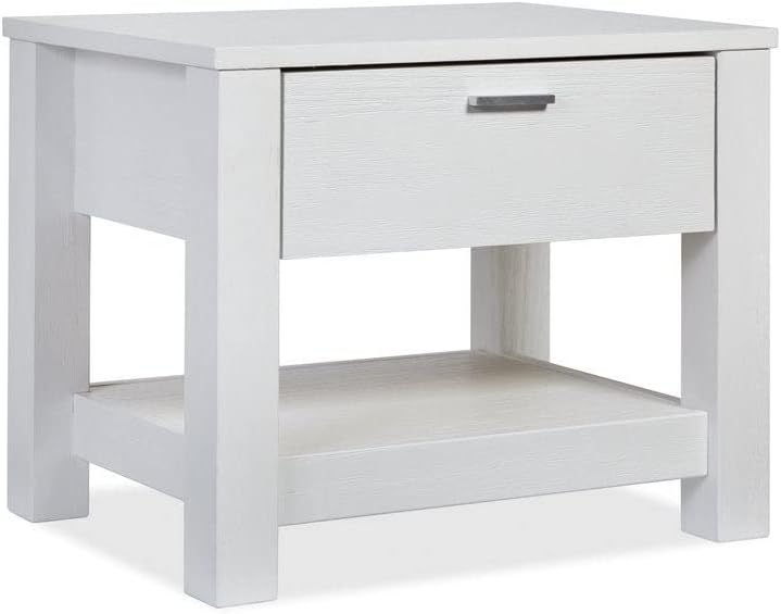 Solid Wood 1-Drawer Nightstand F841535