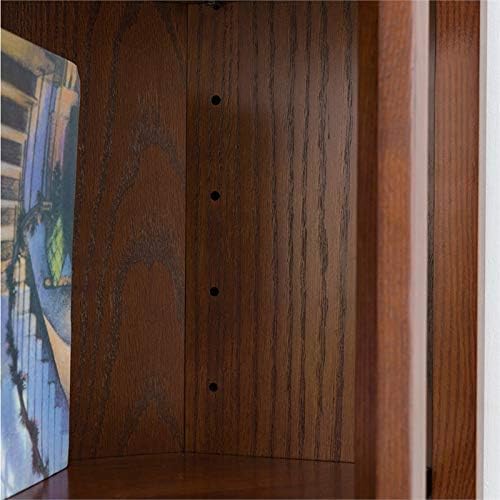 Mission Oak 3 Shelf Corner Bookcase R8270
