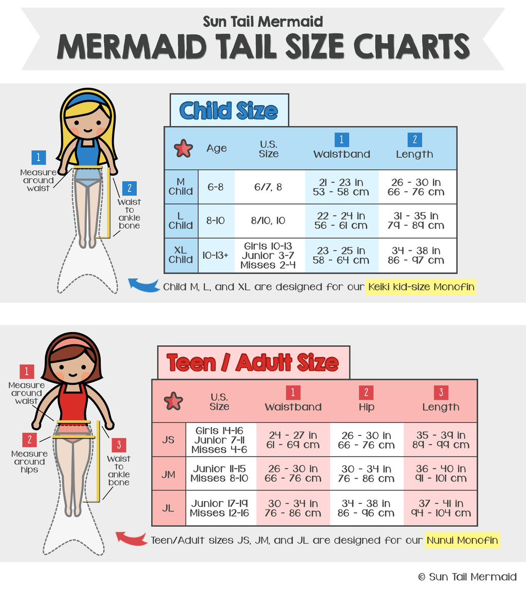 Mermaid Tail Skin Teen Adult Size Junior Medium R868344