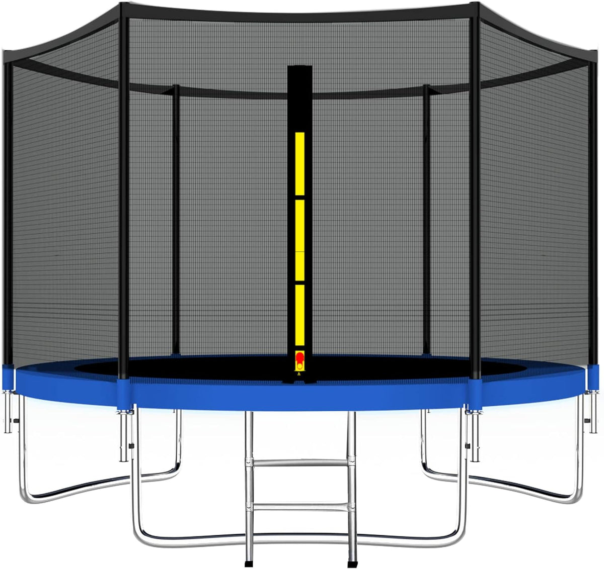 8Ft Trampoline with Enclosure Net & Spring Pad A15606