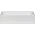 White Fiberglass Bathtub B55268