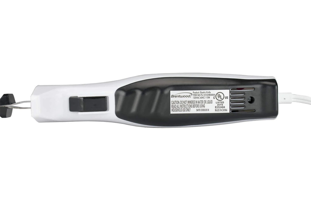 White Electric Carving Knife D9997