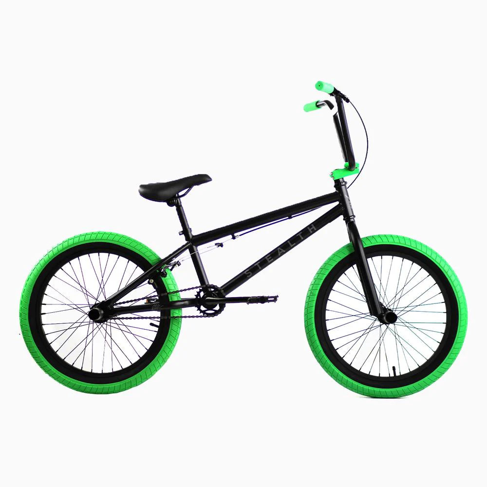 Black Green 20 BMX Bike R1207
