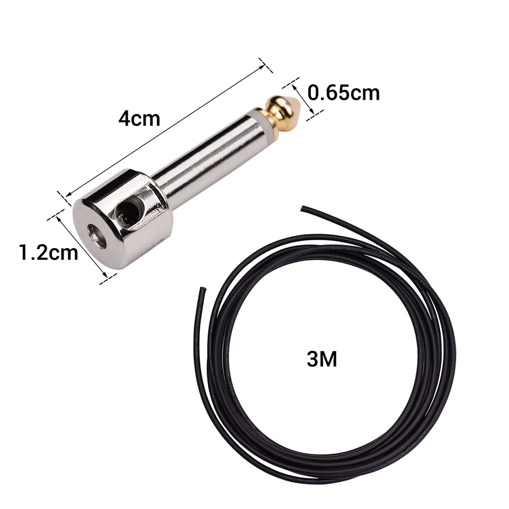 DIY Guitar Pedal Board Cable Kit with 10 Solder Free Plugs P9230