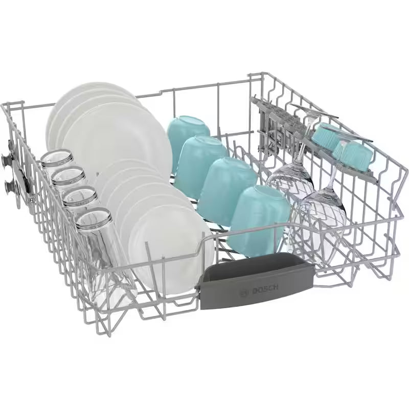 Black Front Control Tall Tub Dishwasher with Stainless Steel Tub and 3rd Rack X8626
