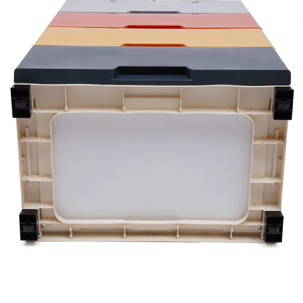 6 Drawers Plastic Dresser with Wheels O979614