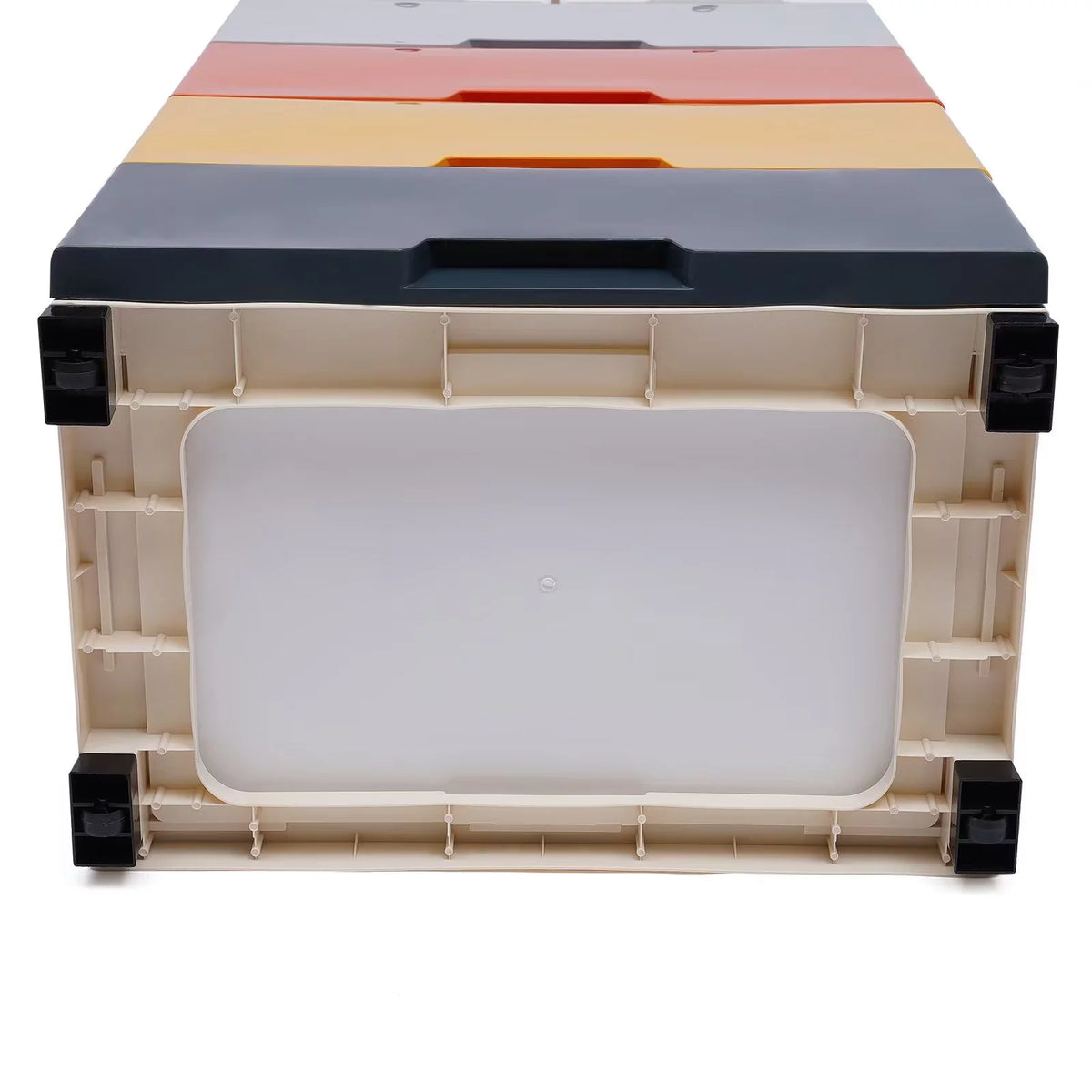 6 Drawers Plastic Dresser with Wheels O979614