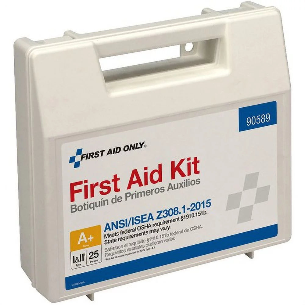 25-Person Bulk Plastic First Aid Kit Q587622