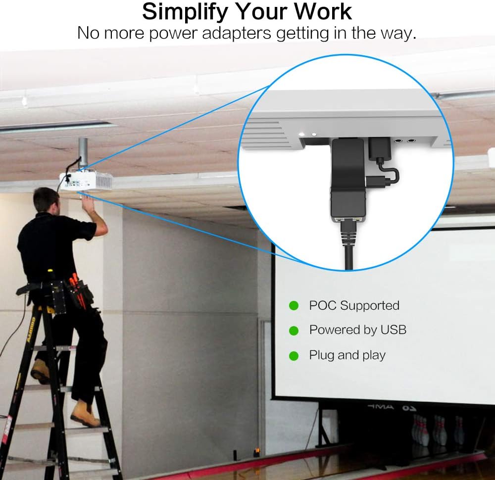 Mini 4K HDMI Extender Over Single CAT5e/CAT6 Cable with IR Remote N8997