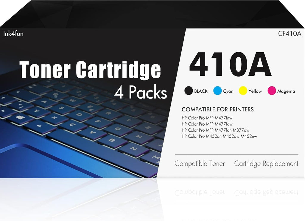410A Toner Cartridge 4 Packs F9221
