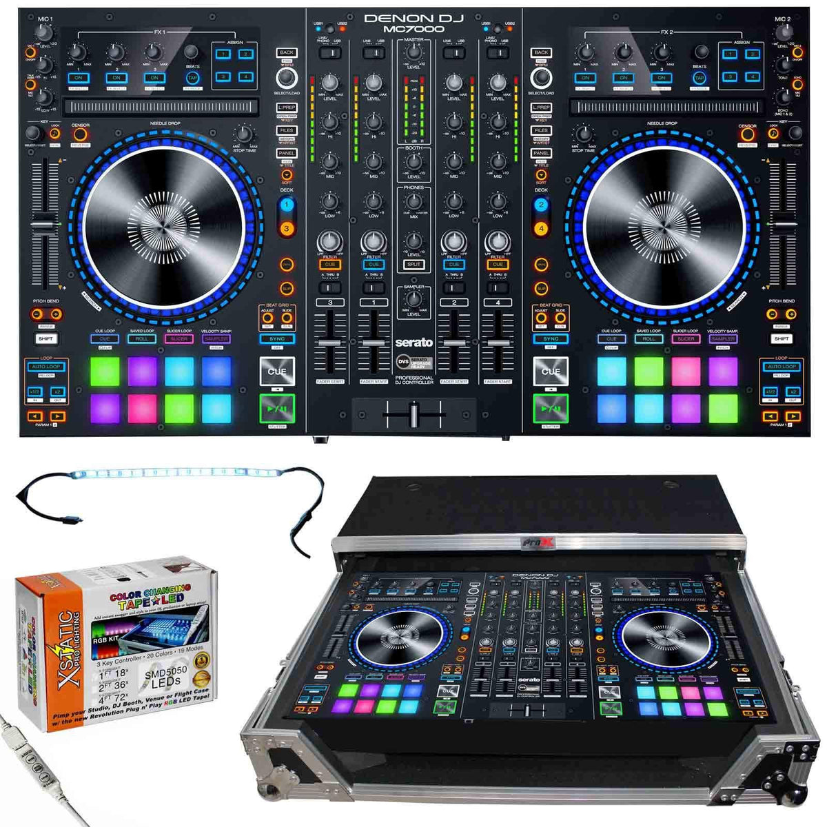 Professional DJ Controller & Mixer with ATA Case W8460