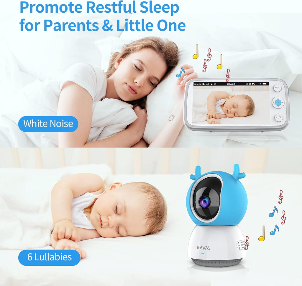 Baby Monitor with 2 Cameras and Audio X510