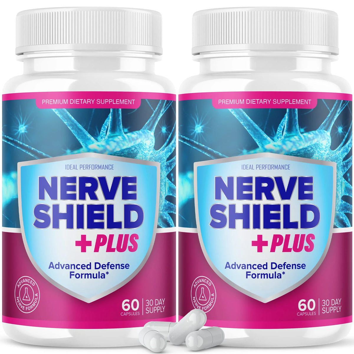 2 Pack 120 Capsules Nerve Supplement F984