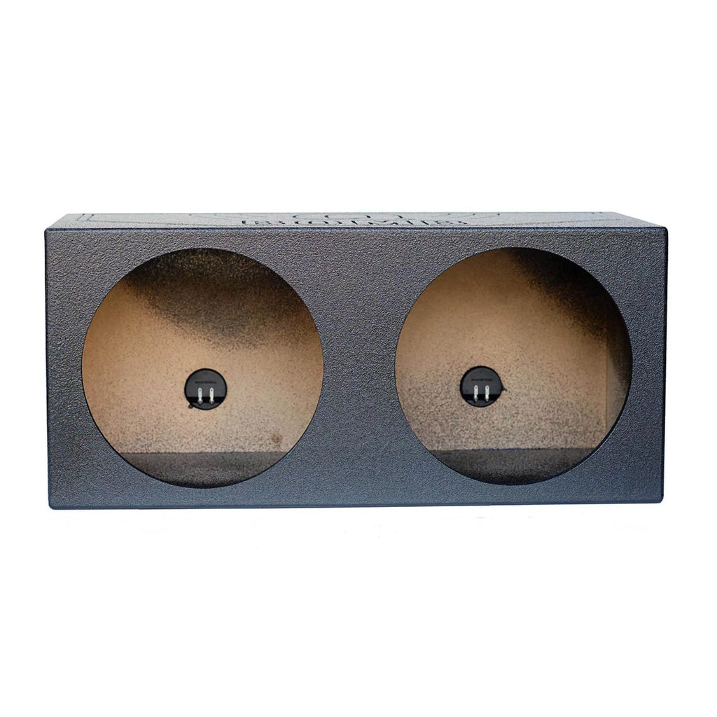 15 Inch Dual Sealed Car Audio Subwoofer Box Enclosure X7446