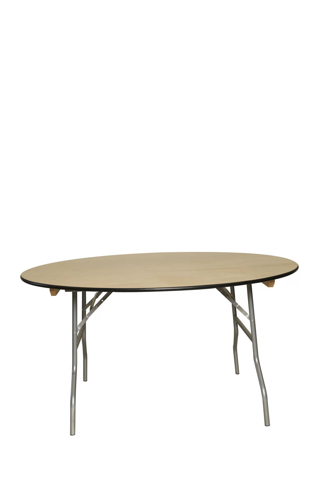 60" Round Birch Wood Table S2824