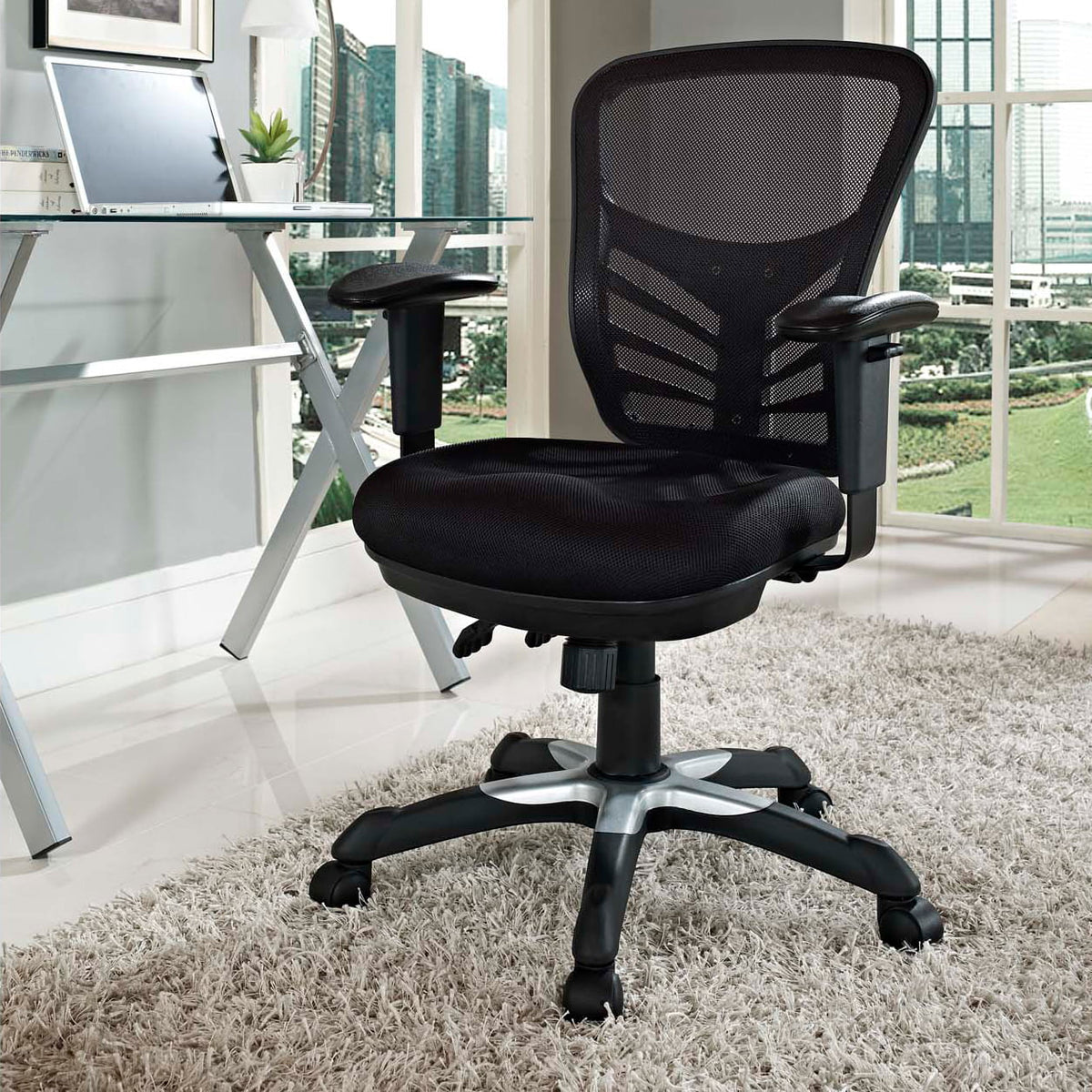 Black Mesh Office Chair A5100