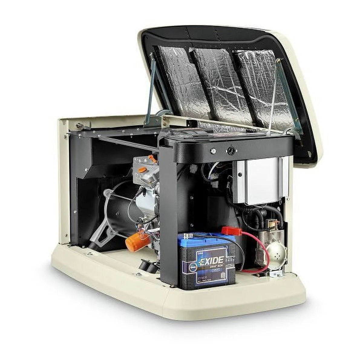 22 KW Air Cooled Home Standby Generator with 200 Amp Transfer Switch X8704