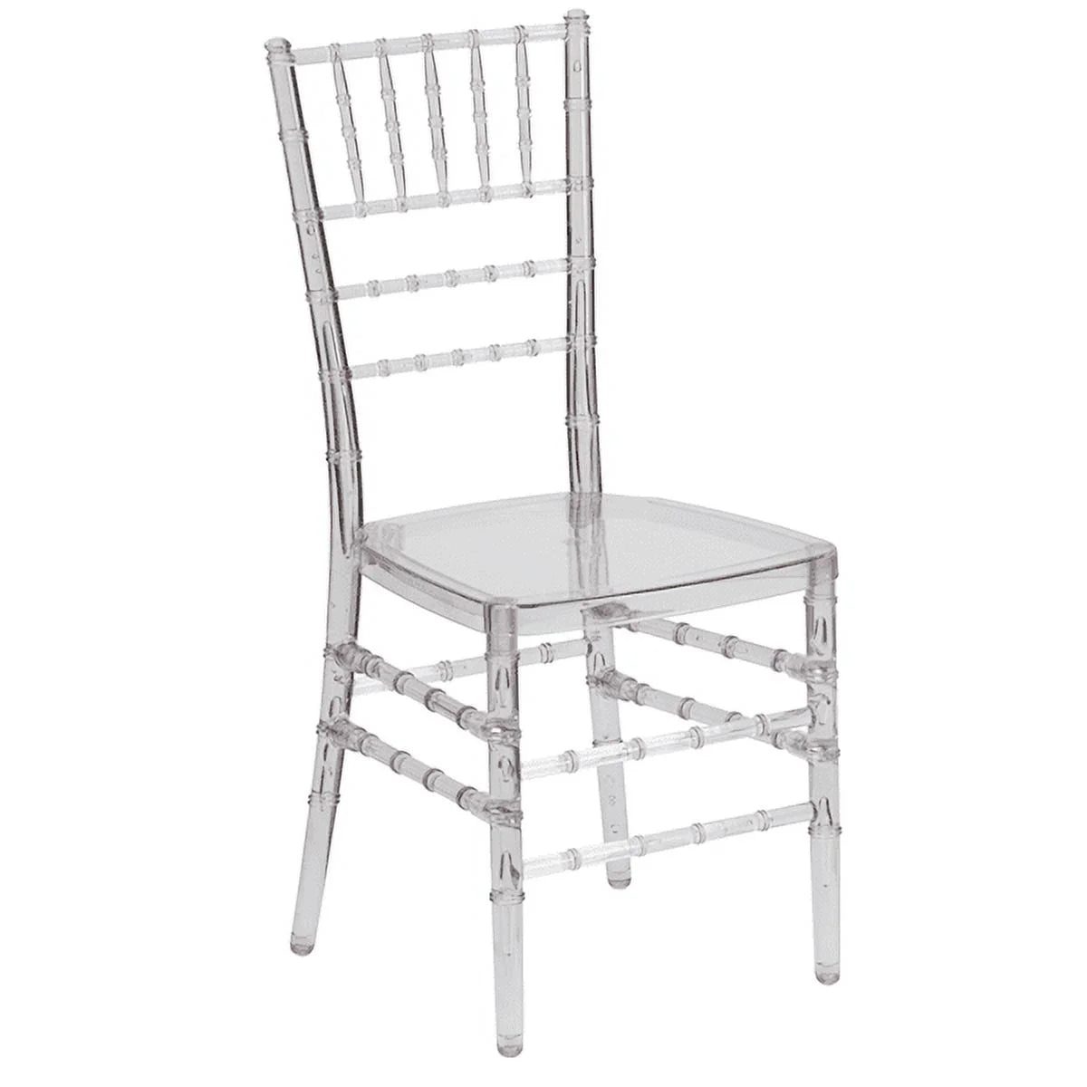 Clear 36-inch Tall Acrylic Transparent Resin Chairs E69028
