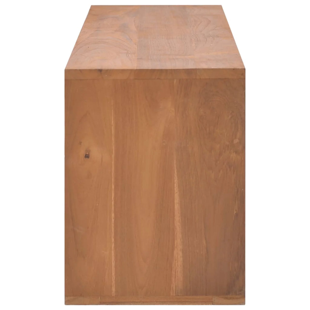 Teak Wood TV Cabinet with Storage Drawers and Shelf G4703