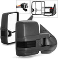 Telescoping Towing Power Heat Smoke LED Signal Side Mirrors Left+Right X65630