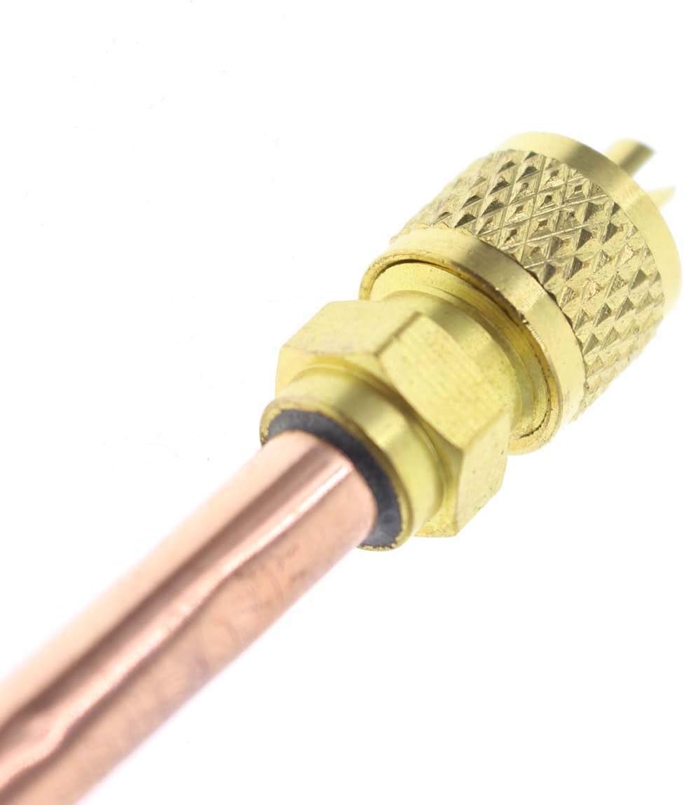HVAC AC Schrader Valve Core Remover Cap Tube 1/4 SAE G72902