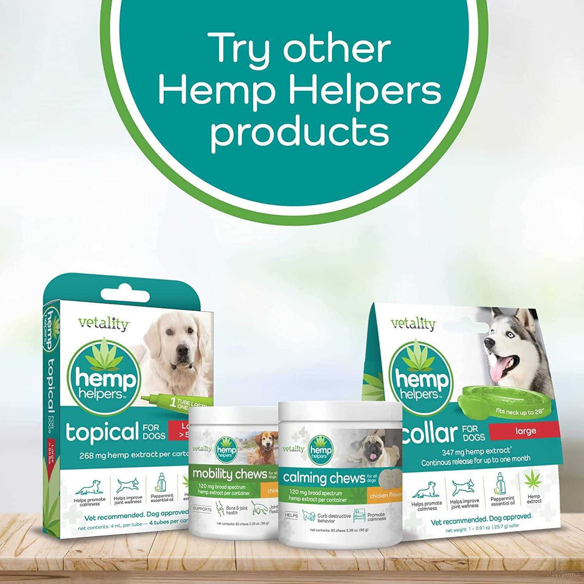 Hemp Helpers Collar for Dogs Q31643