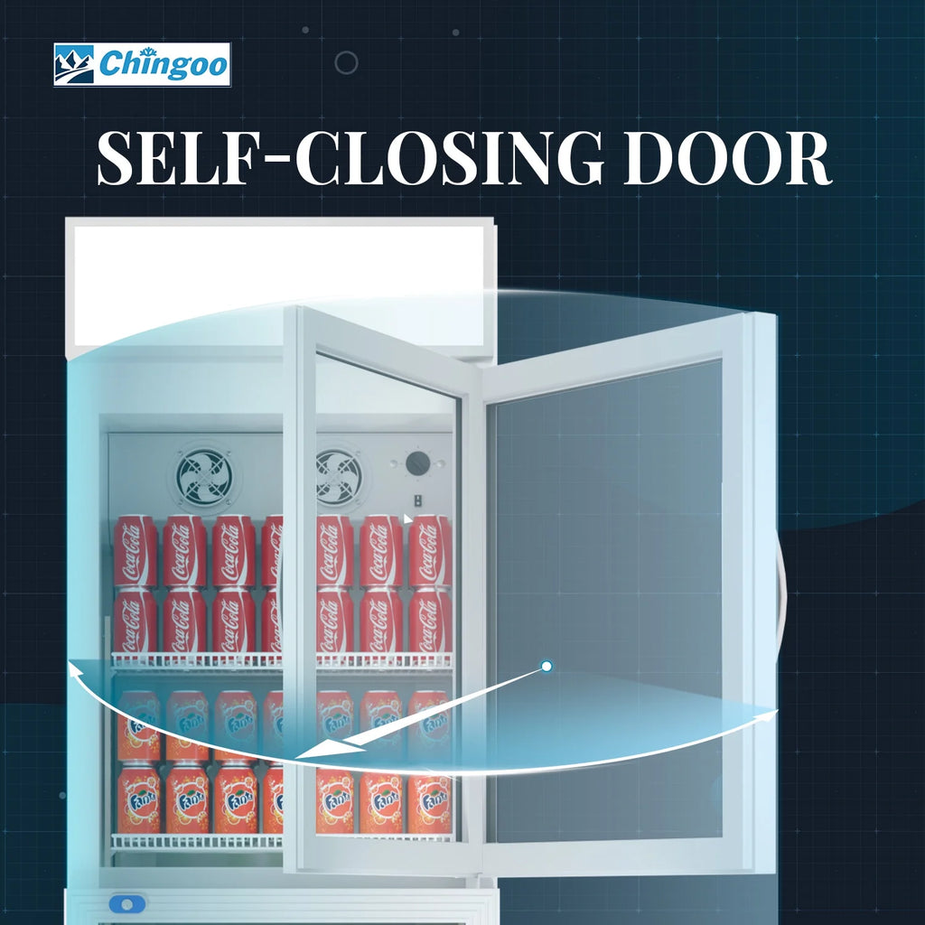 11 Cu.ft Double Glass Door Merchandiser Refrigerator U8000
