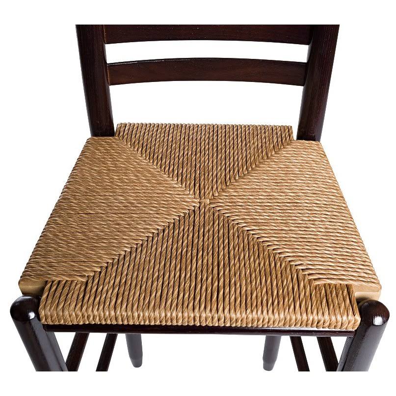 Medium Oak Wood Ladderback Dining Chair V455093