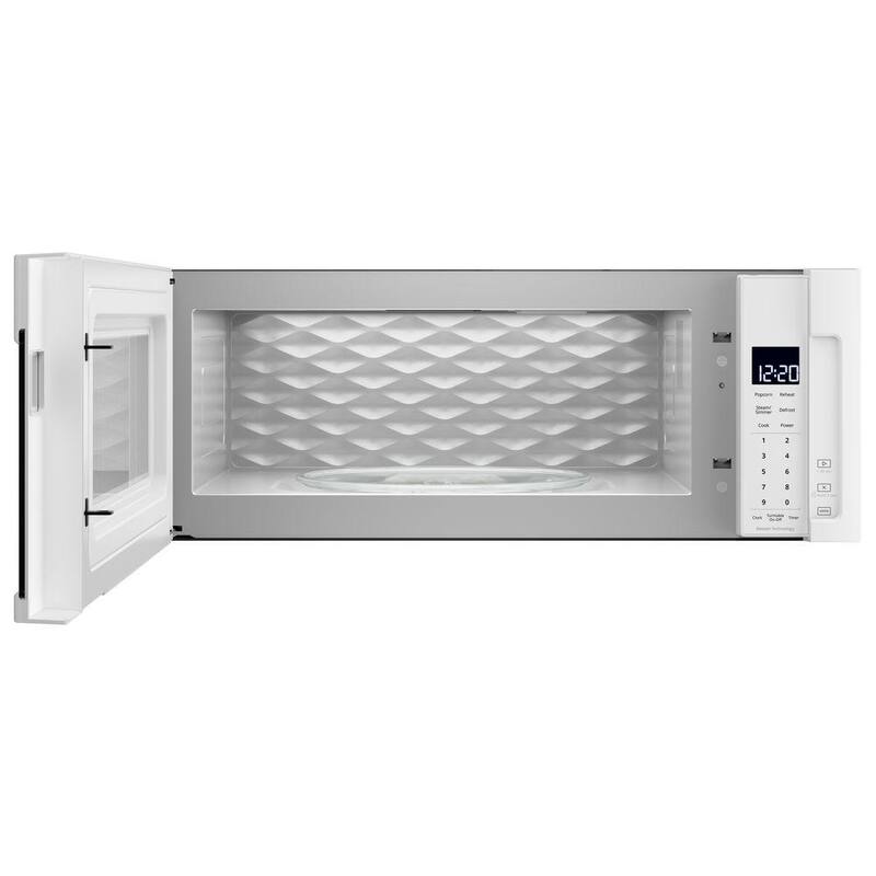 1.1 cu. ft. Low Profile Microwave Hood Combination in White F184