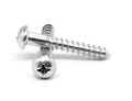 Wood Screw Phillips Round Head Low Carbon Steel Zinc Plated C61638