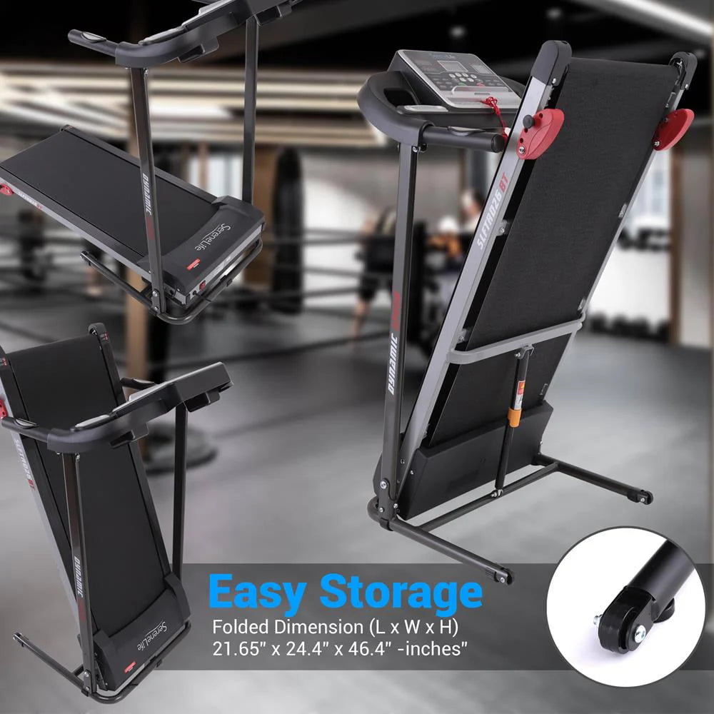 Foldable Treadmill with LCD I225