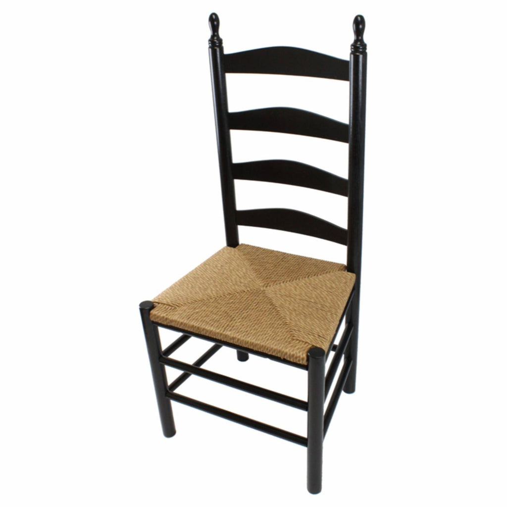 Medium Oak Wood Ladderback Dining Chair V455093