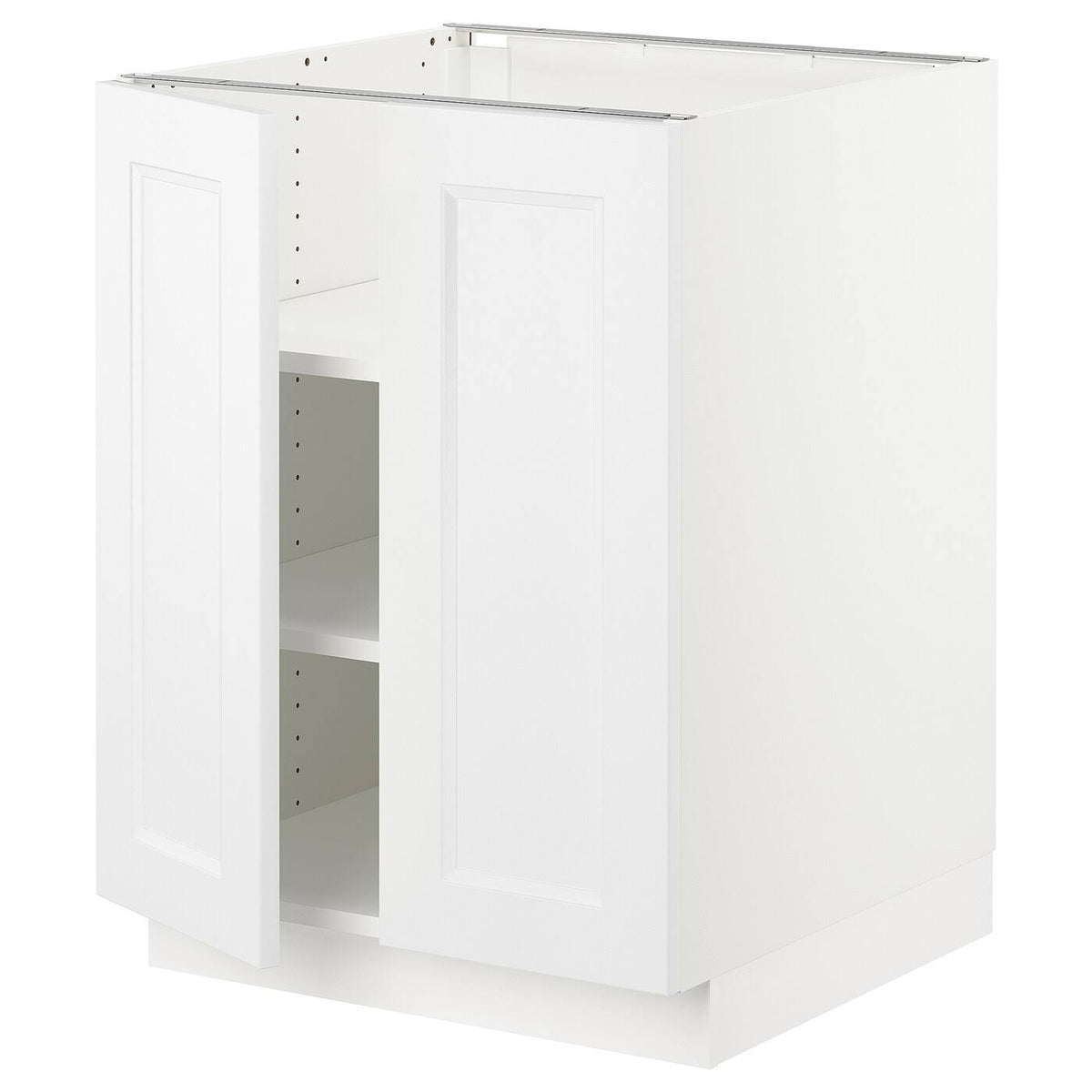 Base Cabinet with shelves/2 Doors, white 24x24x30 Z7236