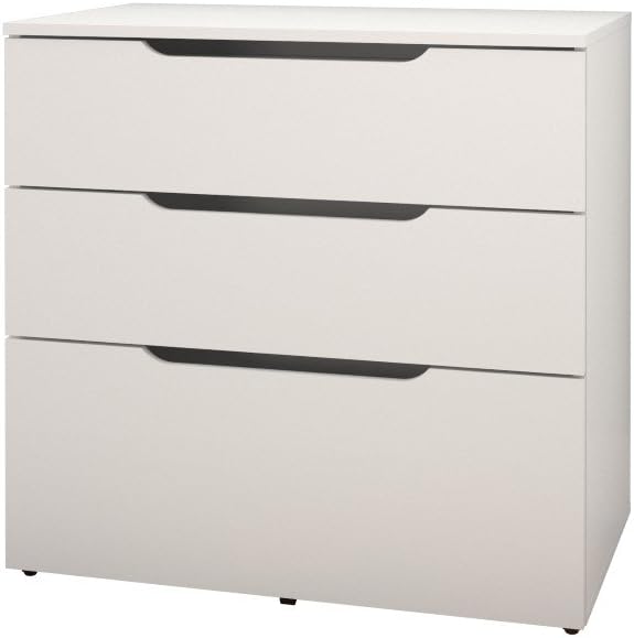 White 3-Drawer Filing Cabinet K126