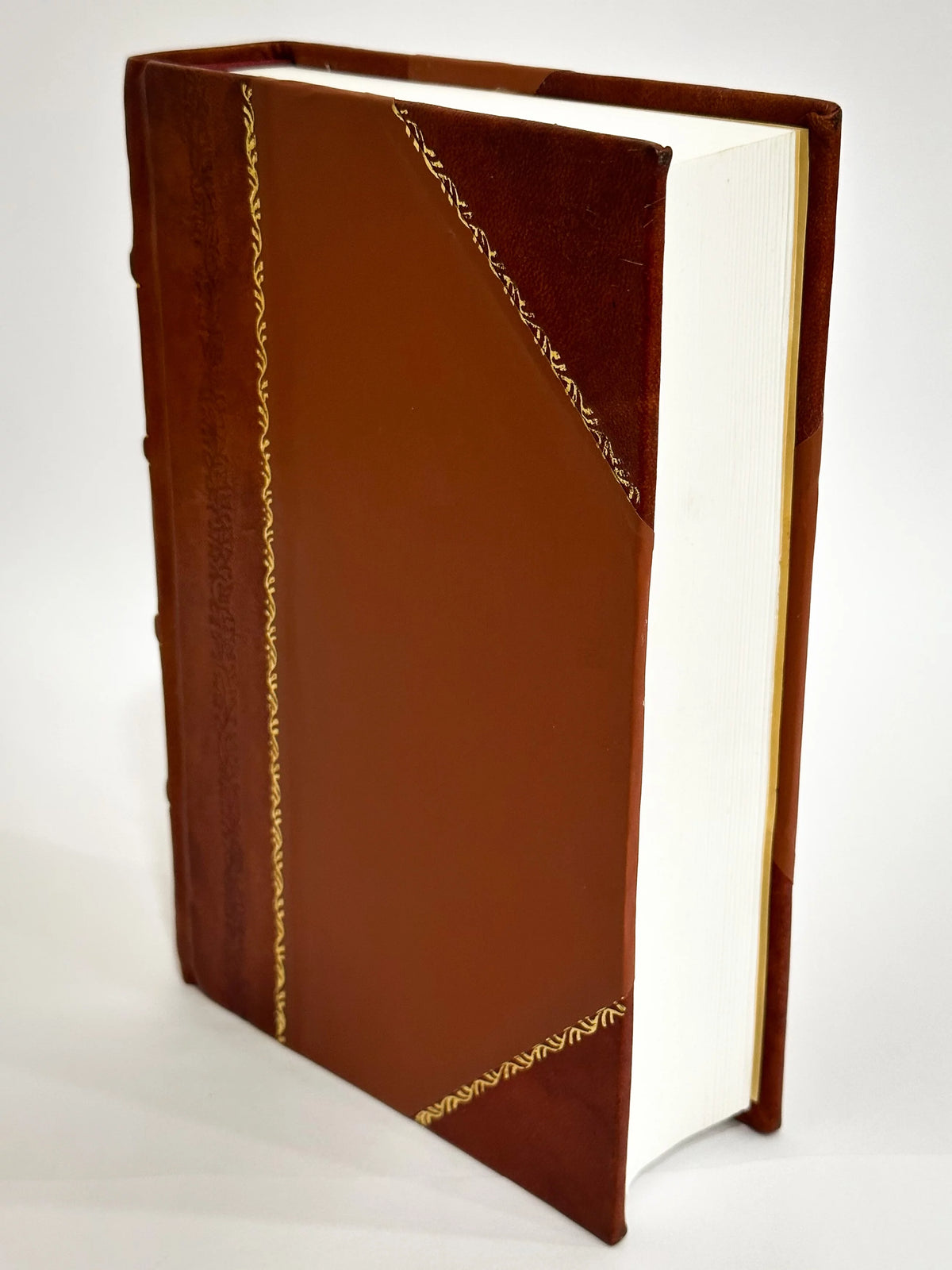 Spanish French Dictionary Leather Bound M7448