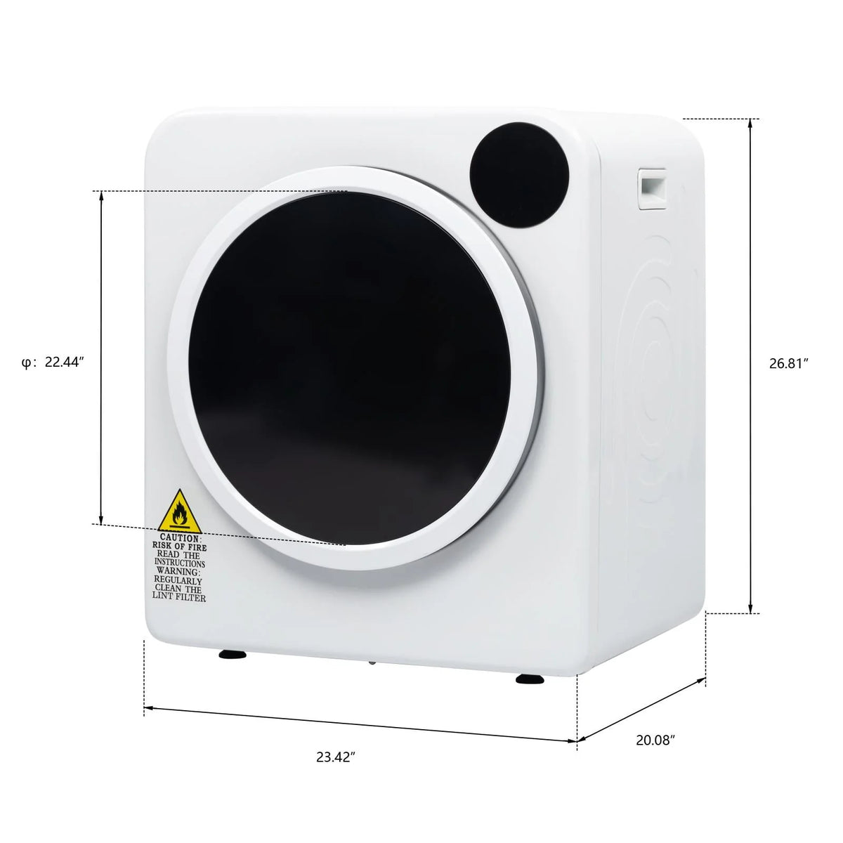 Electric Compact Laundry Clothes Dryer C2791