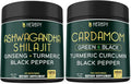 Ashwagandha Shilajit 120 Count & Cardamom Capsules 100 Count I499