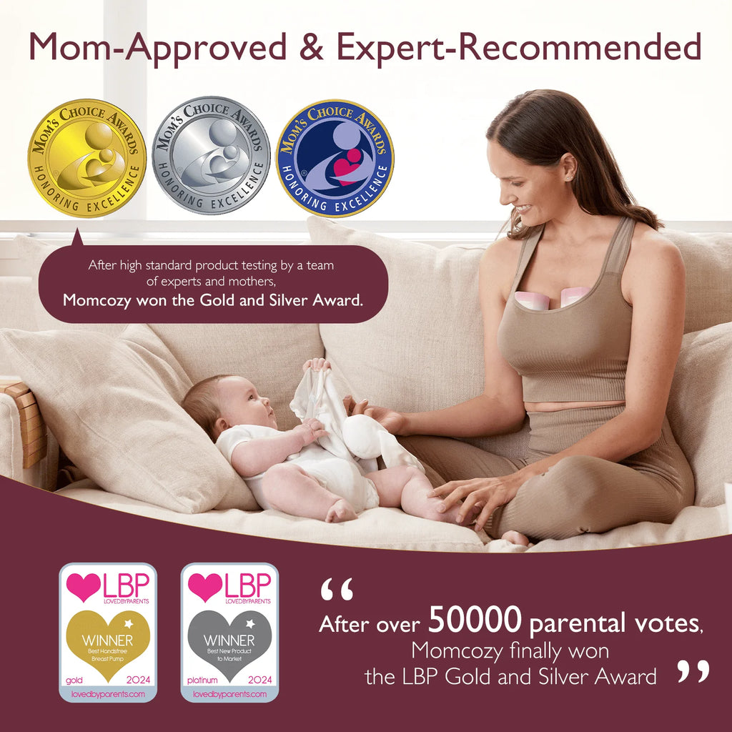 Hands Free Wearable Electric Breast Pump 24mm 2 Pack I7727
