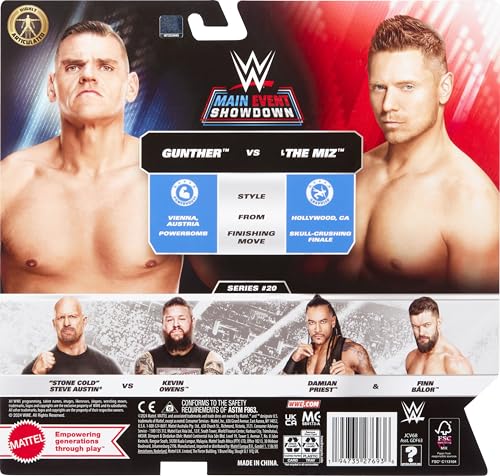 WWE 2-Pack Action Figures & Accessory Y151607
