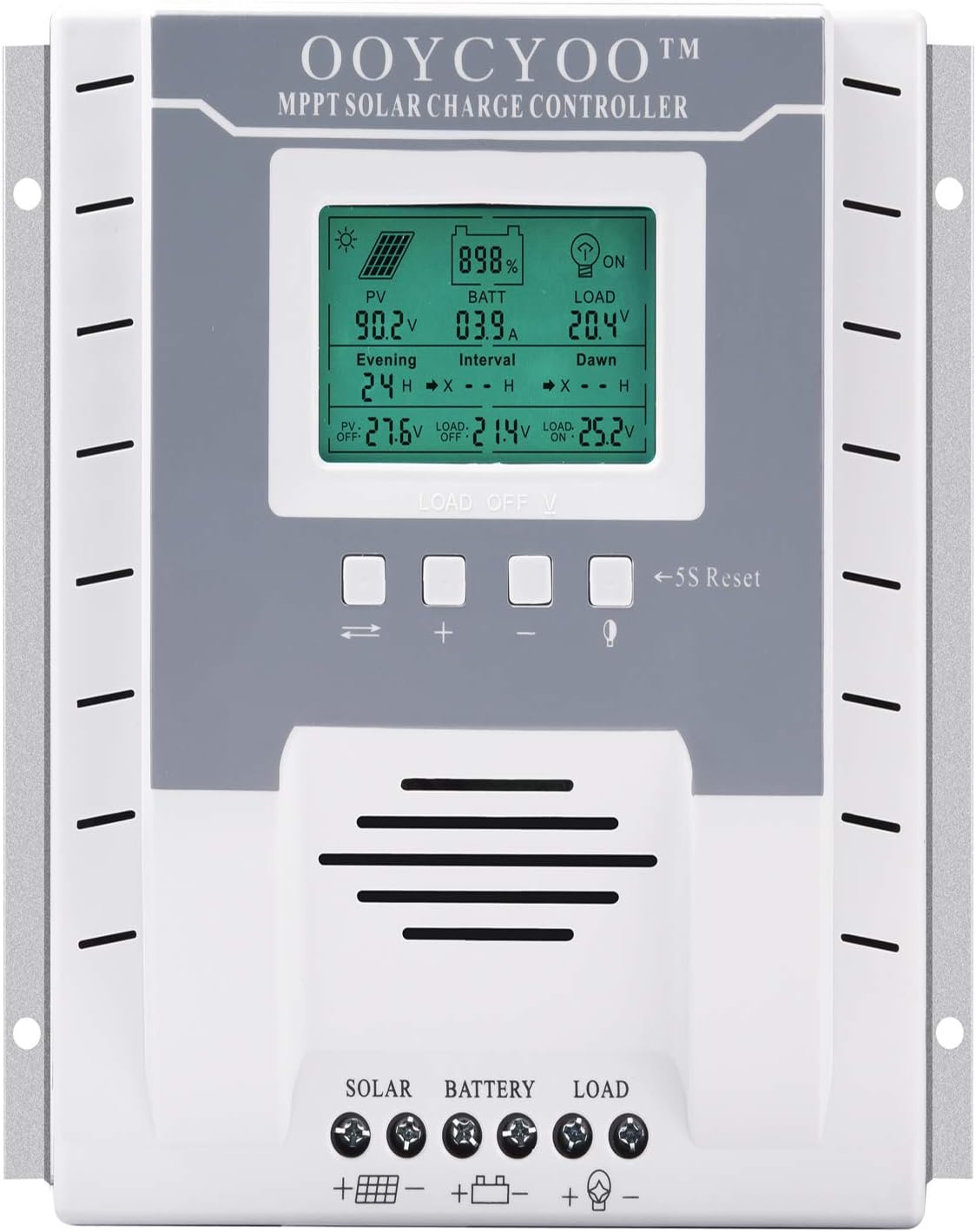 100Amp MPPT Solar Controller 100V Input LiFePO4 Lead-Acid AGM V745821