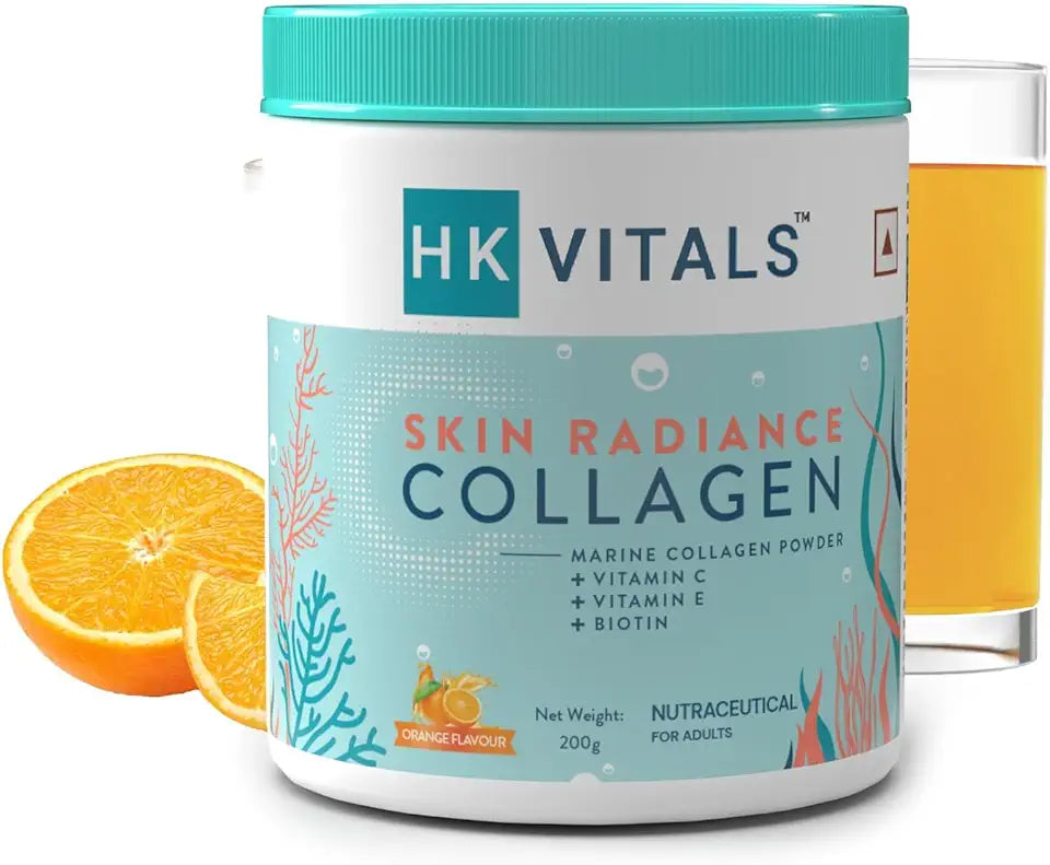 Collagen Powder 200g Orange with Biotin Vitamin C E Y422