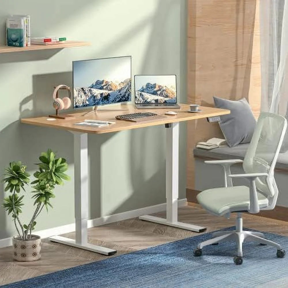 Electric Adjustable Standing Desk 55 x 24 with Memory Preset C174953