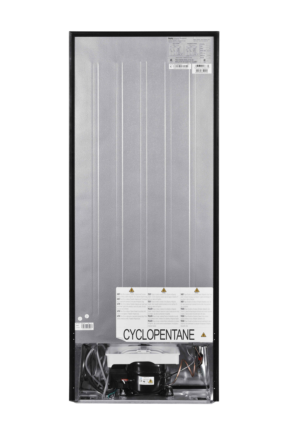 7.4 cu. ft. Stainless Steel Top Mount Fridge G45211