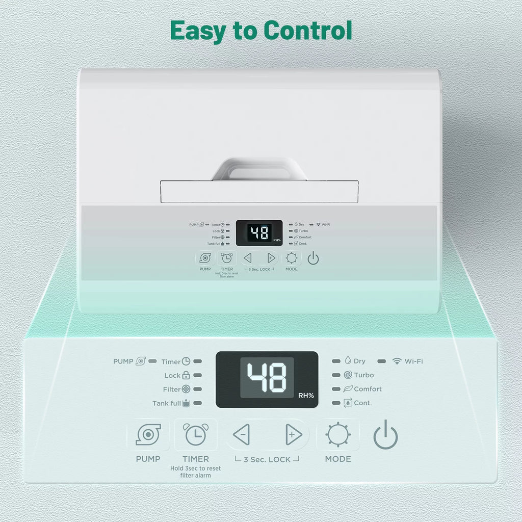 50 Pints Dehumidifier with Wi-Fi Z853027