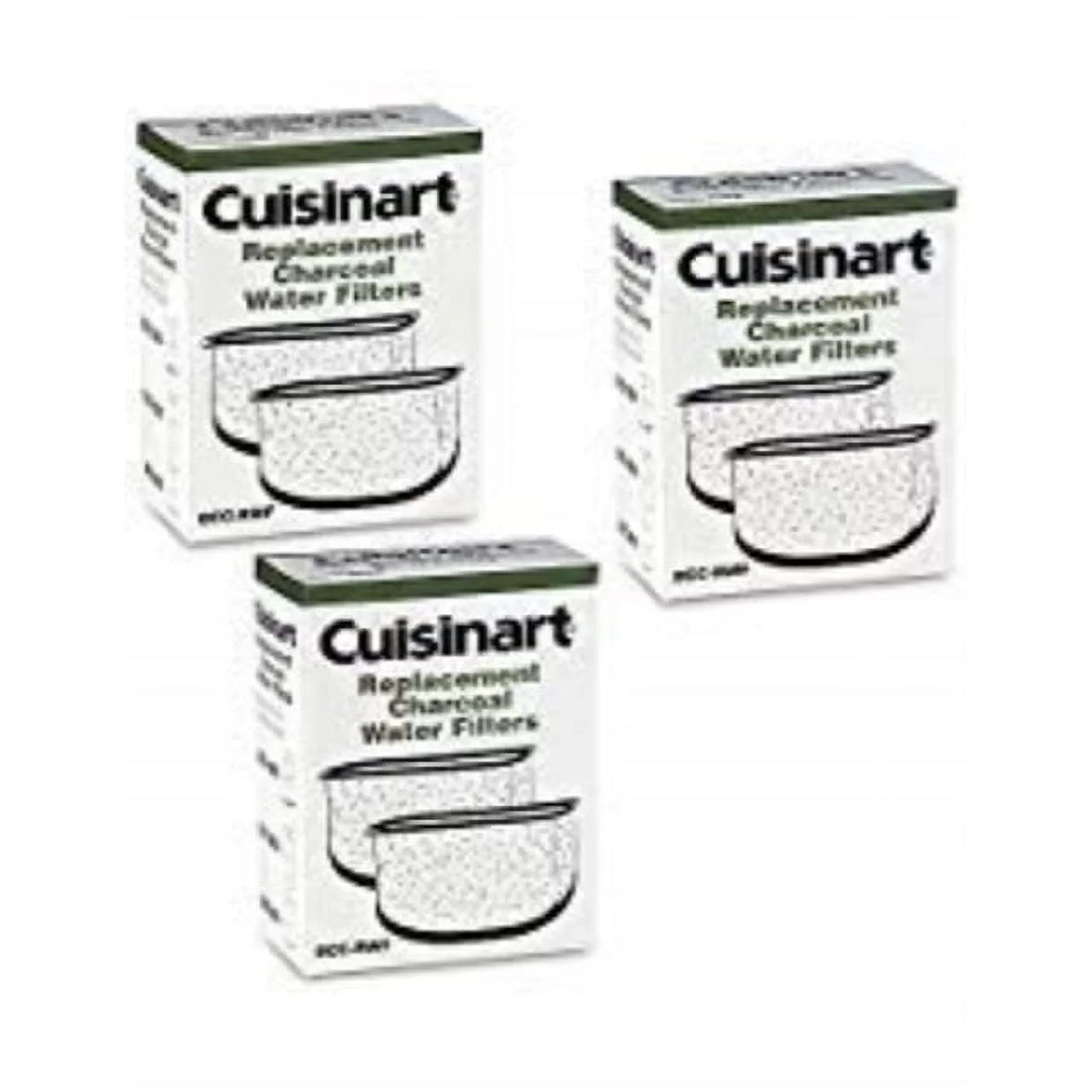 Charcoal Water Filters Triple Pack E55224