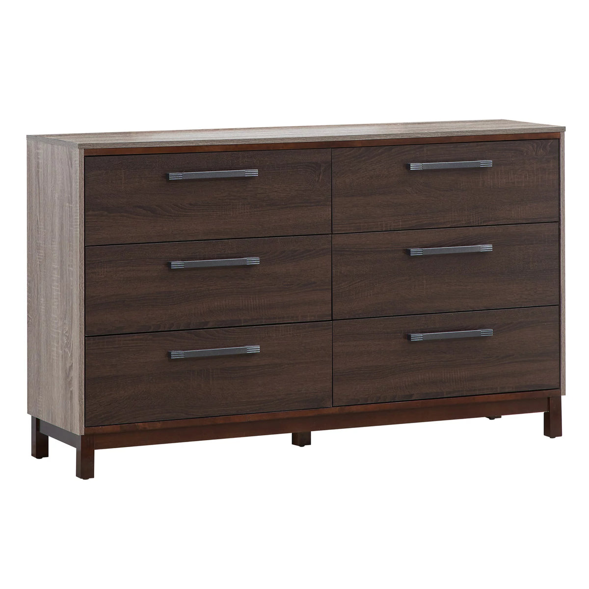 Brown 6 Drawer Dresser K5295